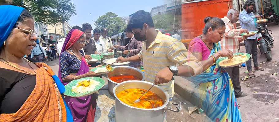 Feeding Homeless Needy People